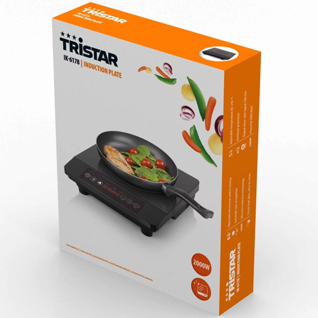 Tristar Induction Hot Plate IK6178 2000 W