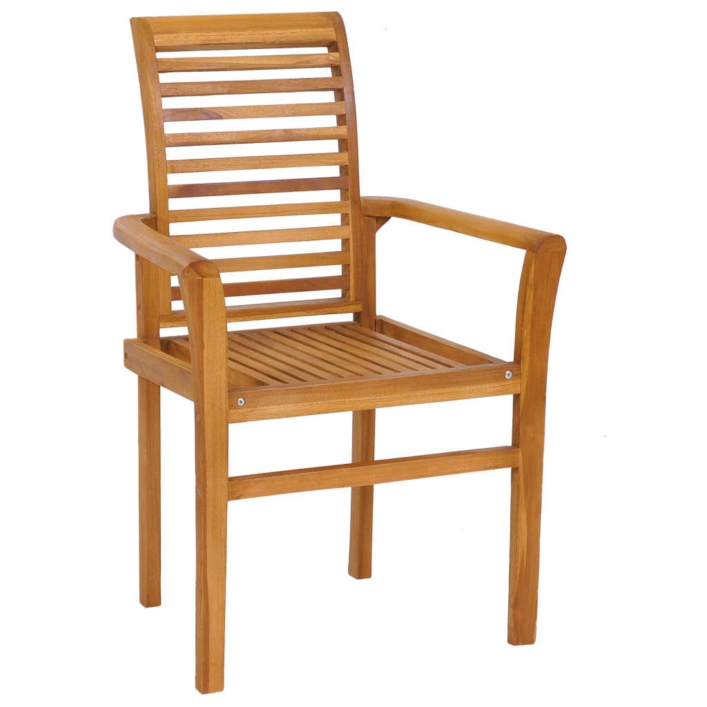 vidaXL 9 Piece Garden Dining Set Solid Teak Wood
