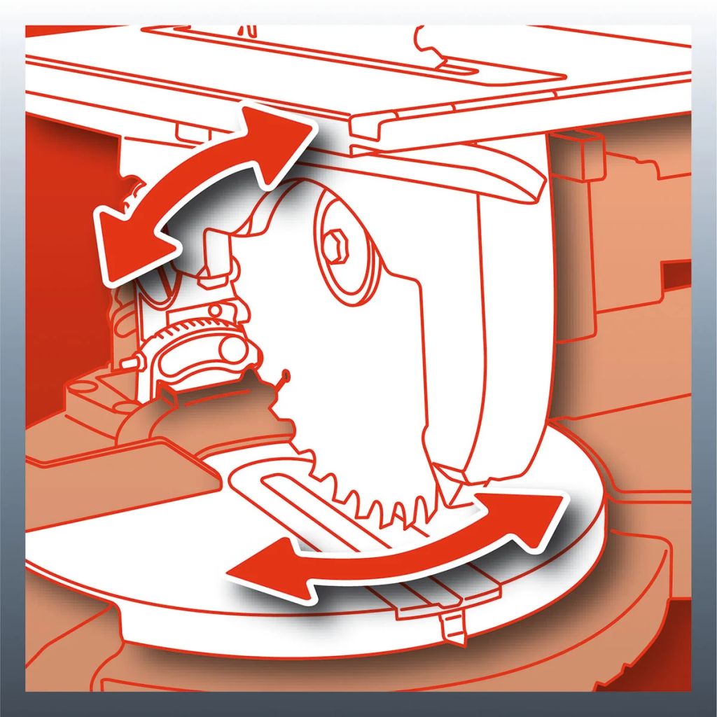 Einhell Crosscut/Mitre Saw with Upper Table TH-MS 2513 T