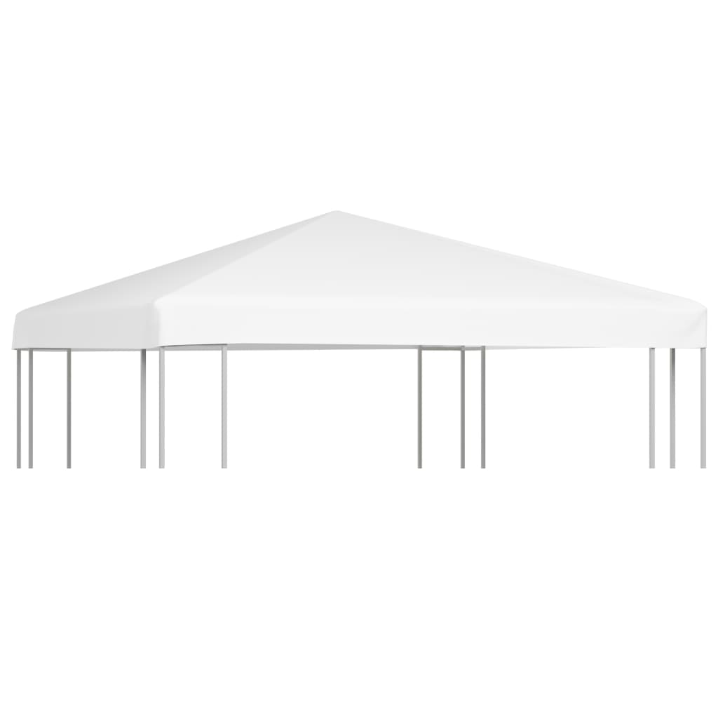 Gazebo Top Cover 270 g/m² 3x3 m White