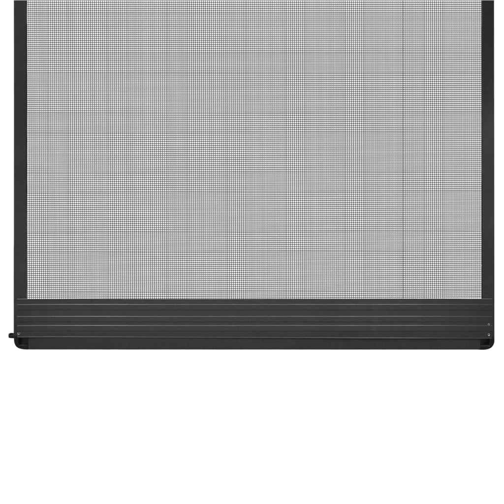 Hinged Insect Screen for Doors Anthracite 100x215 cm