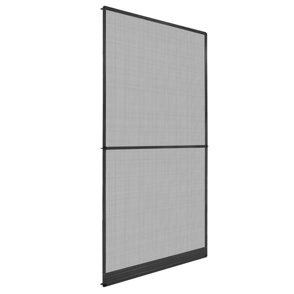 Hinged Insect Screen for Doors Anthracite 120x240 cm