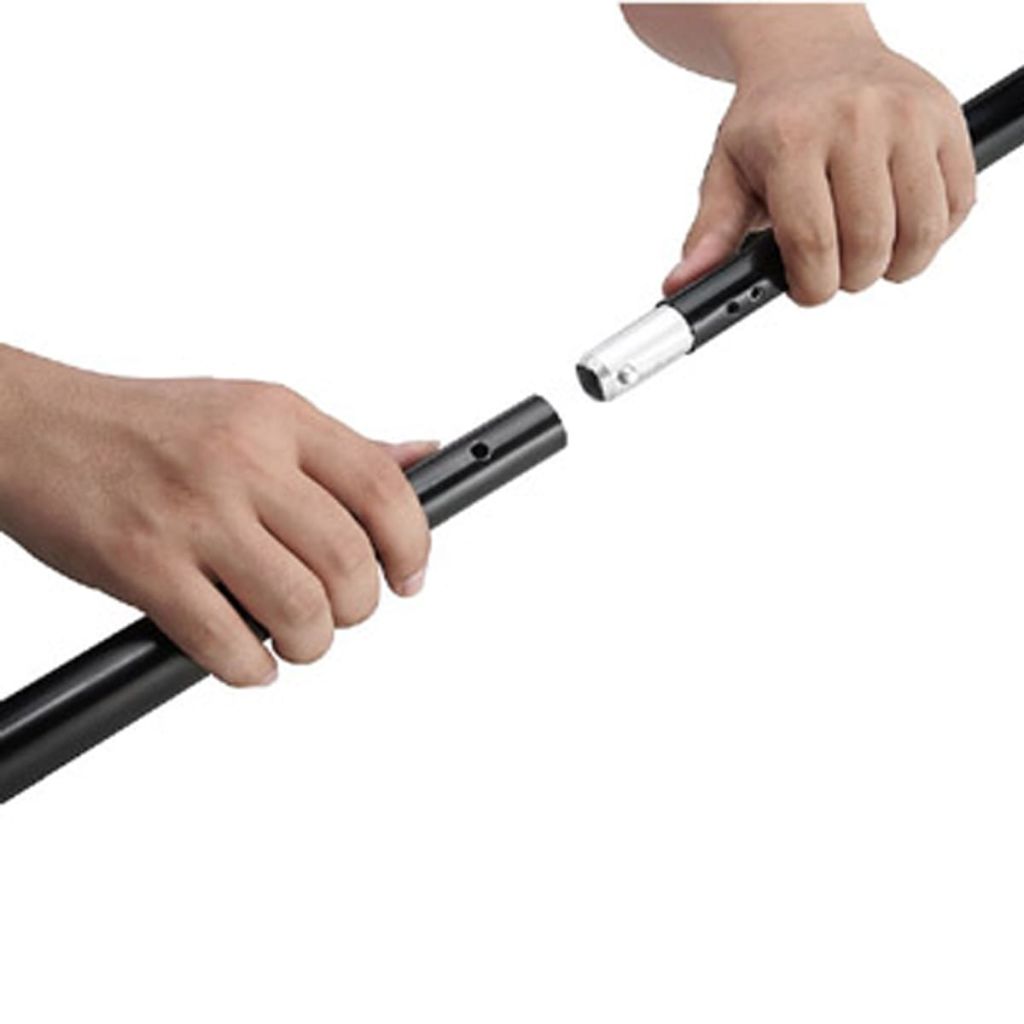 vidaXL Photo Backdrop Support System 600x300 cm Black