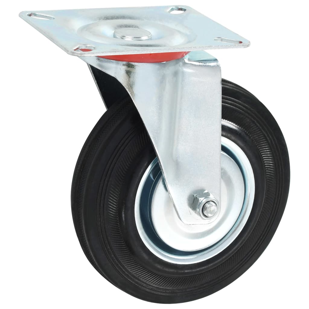 vidaXL Swivel Casters 4 pcs 125 mm