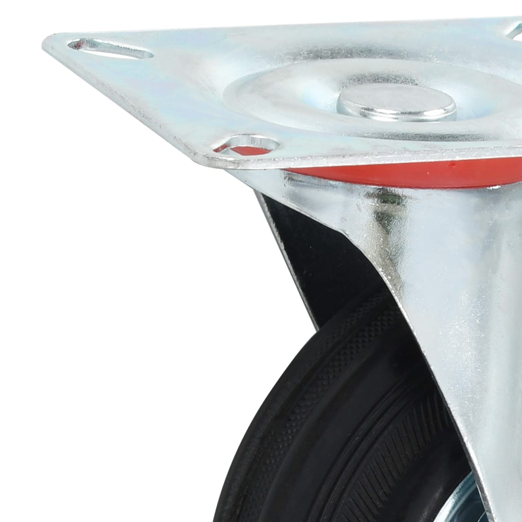 vidaXL Swivel Casters 4 pcs 125 mm