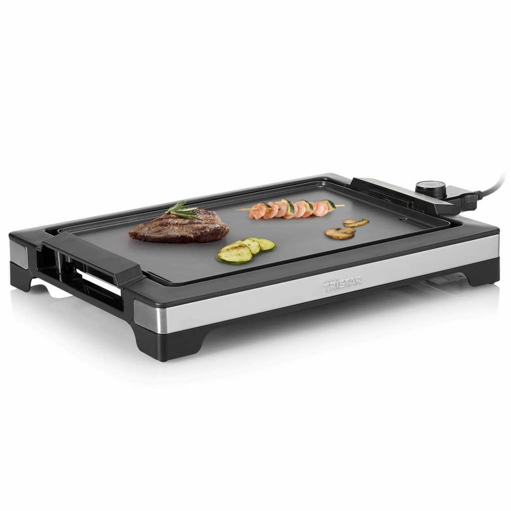 Tristar Electric Griddle 2000 W 37x25 cm Black