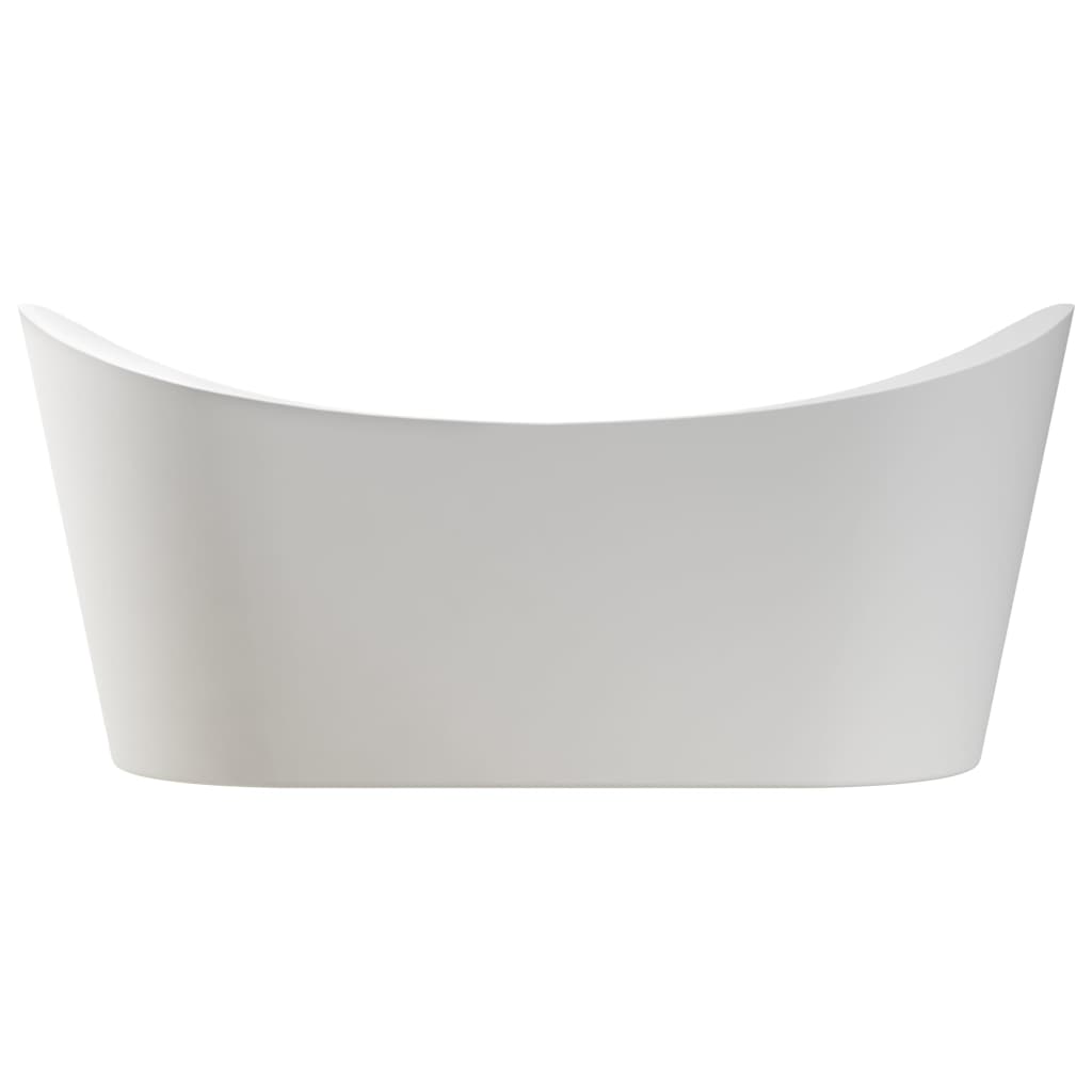 vidaXL Freestanding Bathtub and Faucet 204 L 99,5 cm Gold