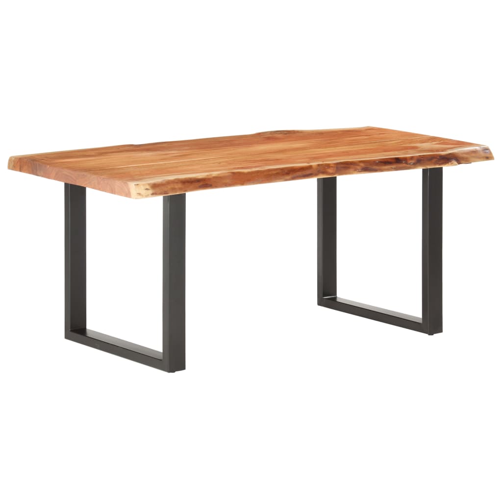 Live Edge Table Solid Acacia Wood 180 cm 6 cm