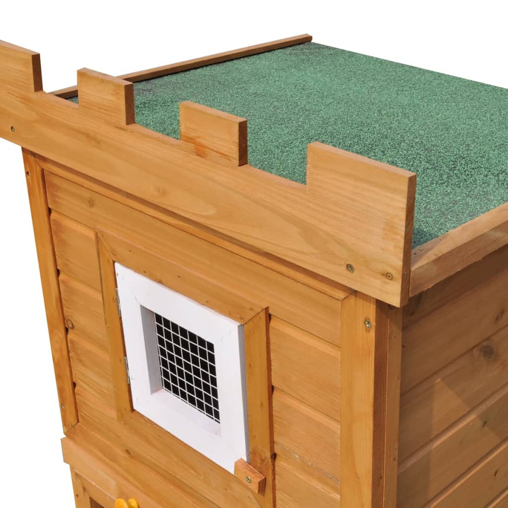 Outdoor Large Rabbit Hutch House Pet Cage Double House