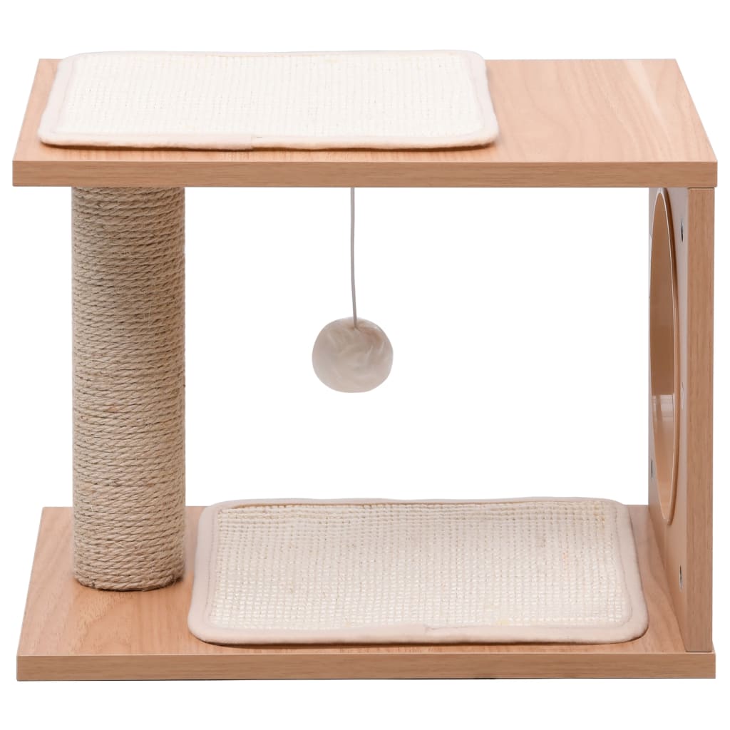 Small Cat Tree with Sisal Scratching Mats 30 cm