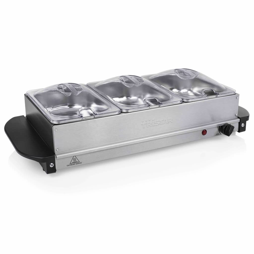 Tristar Buffet Server 200 W 4.2 L Stainless Steel Sliver