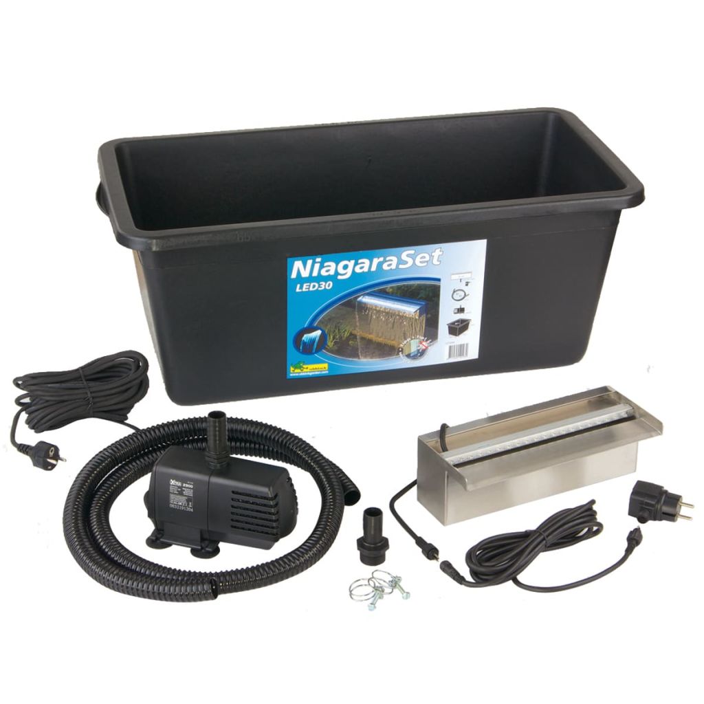 Ubbink Niagara Waterfall Set 30 cm LED with Pump