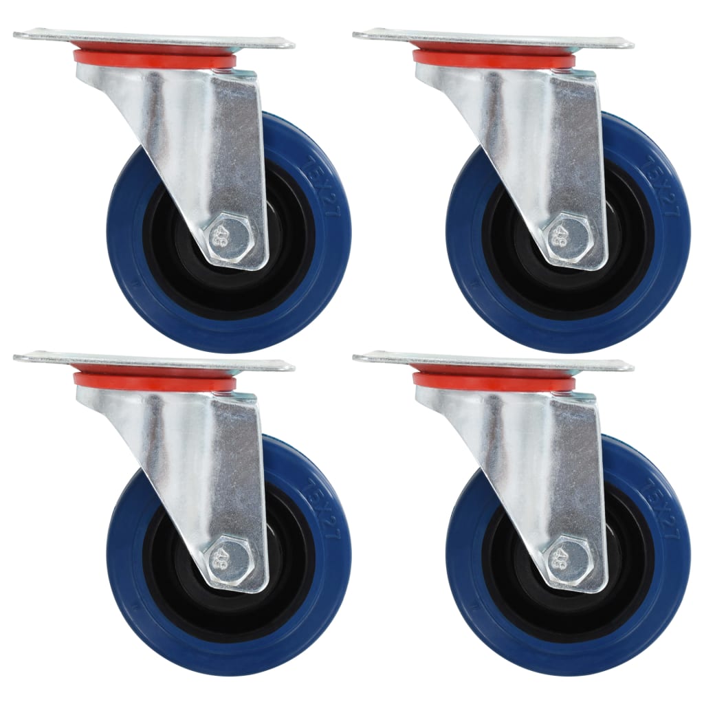 16 pcs Swivel Casters 75 mm