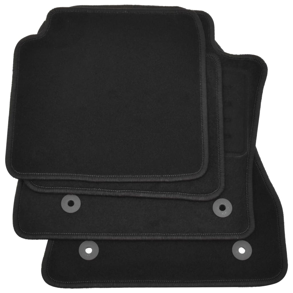 4 Piece Car Mat Set for Fiat 500 L