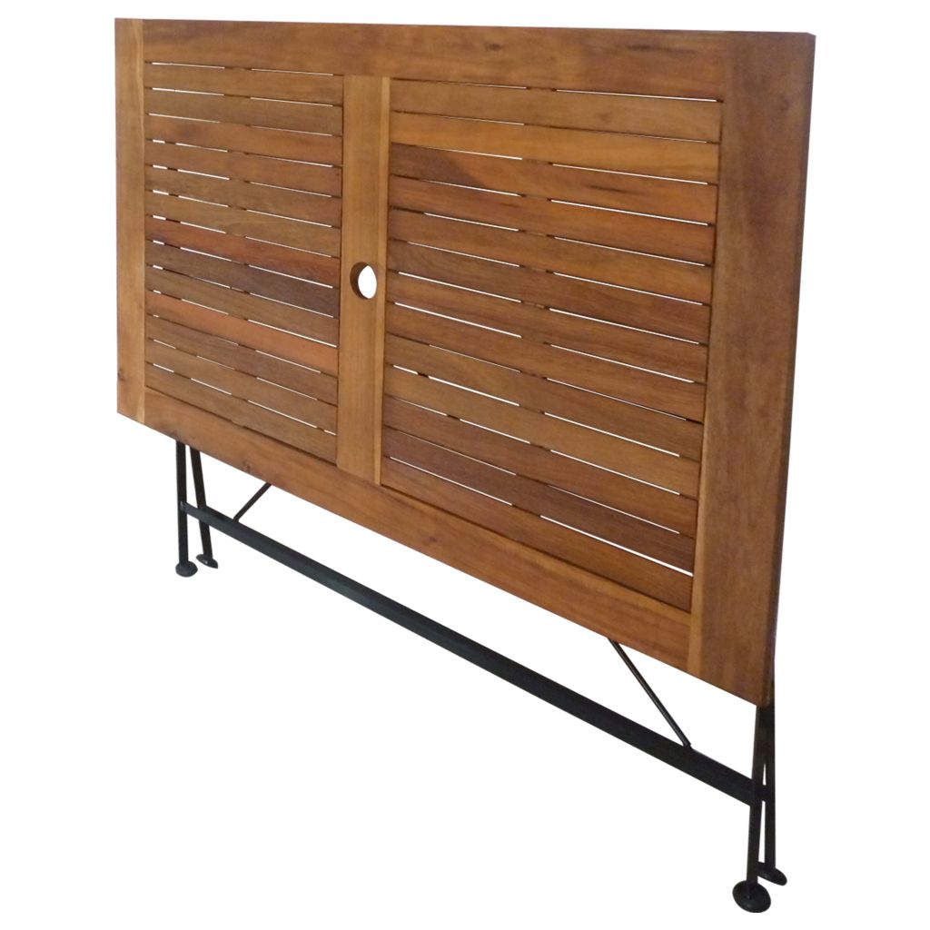 7 Piece Folding Outdoor Dining Set Solid Acacia Wood