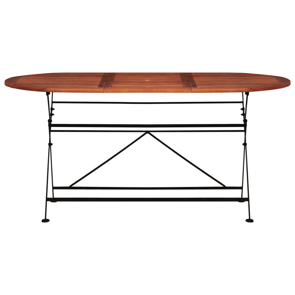 7 Piece Garden Set Solid Acacia Wood