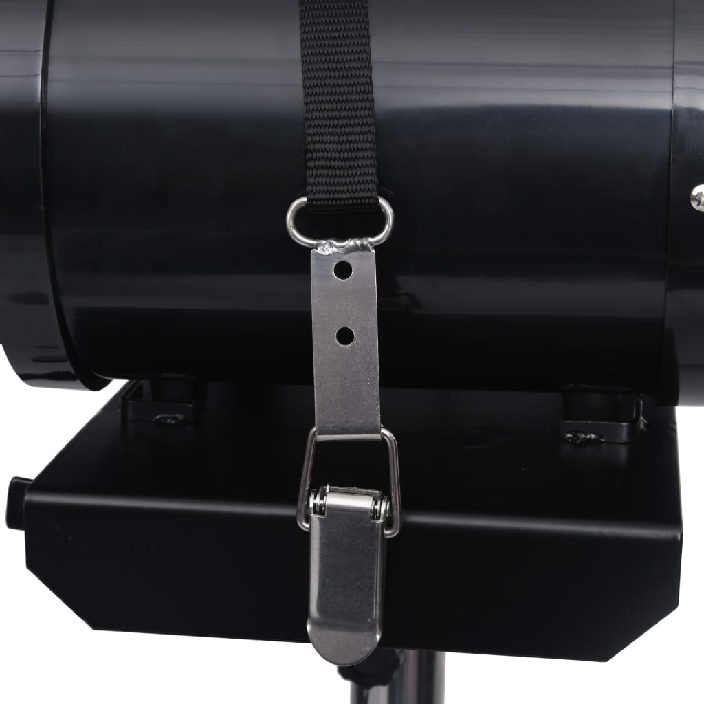 Adjustable Double Motor Pet Hair Dryer Stand Black