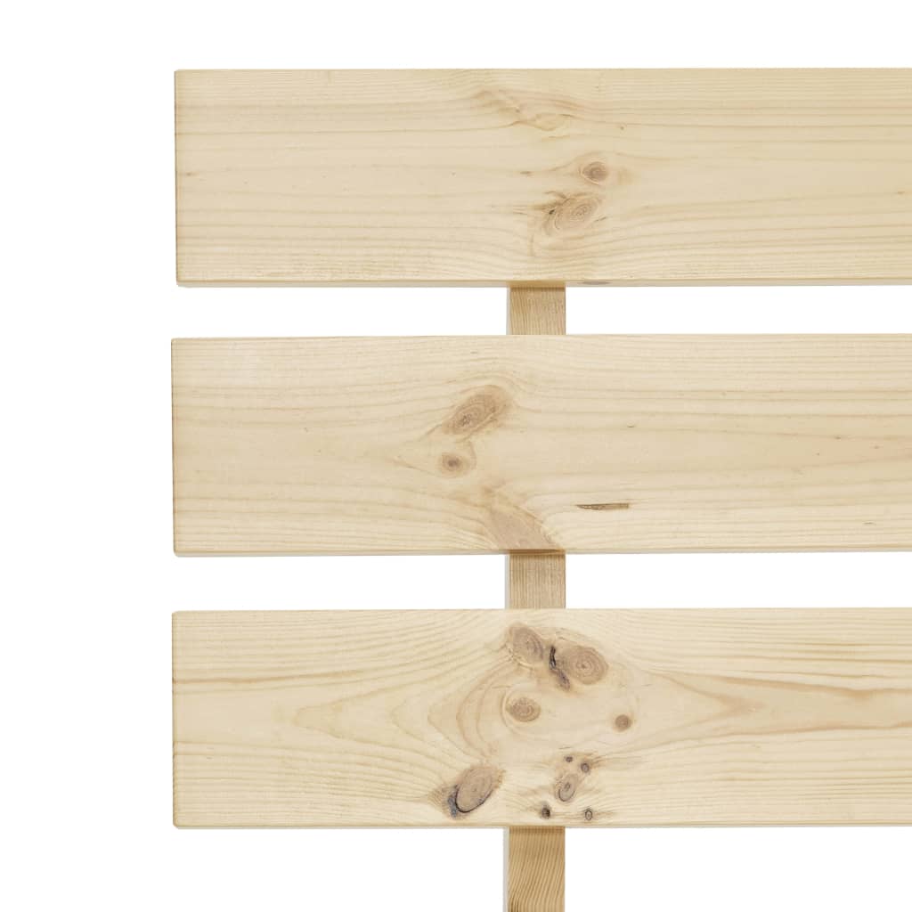 Bed Frame Solid Pine Wood 100x200 cm