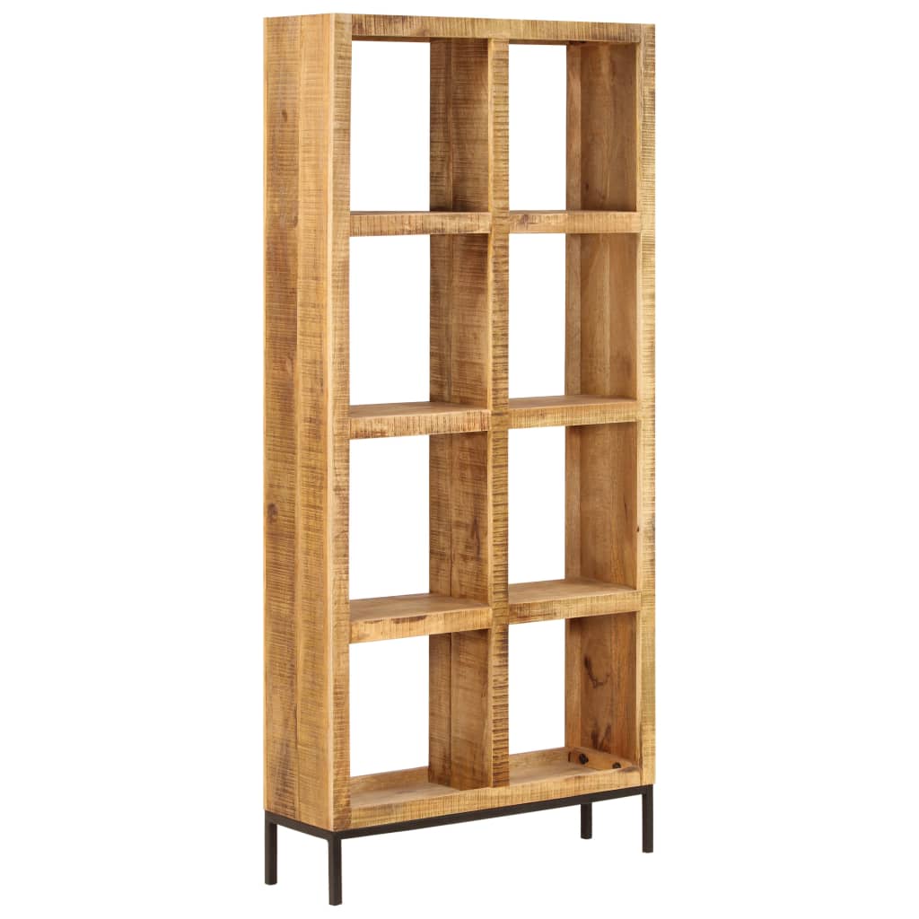Bookshelf 80x25x175 cm Solid Mango Wood