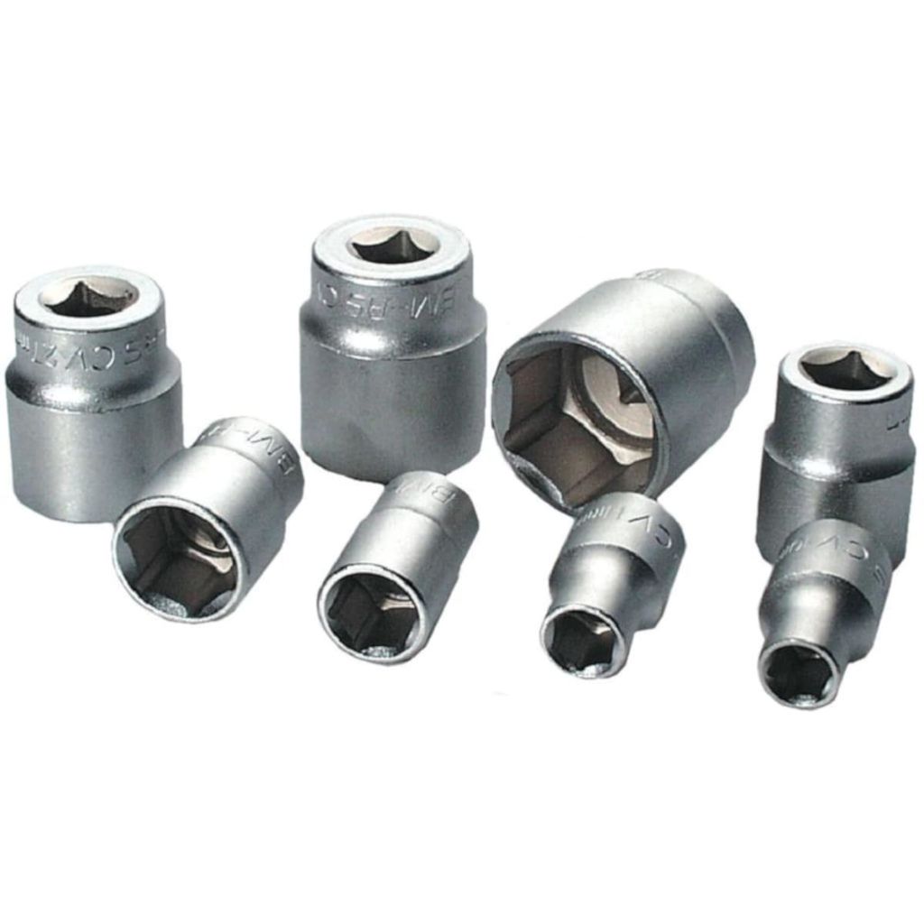 Brüder Mannesmann 61 Piece Ratcheting Socket Spanner Set 3/8" 2045