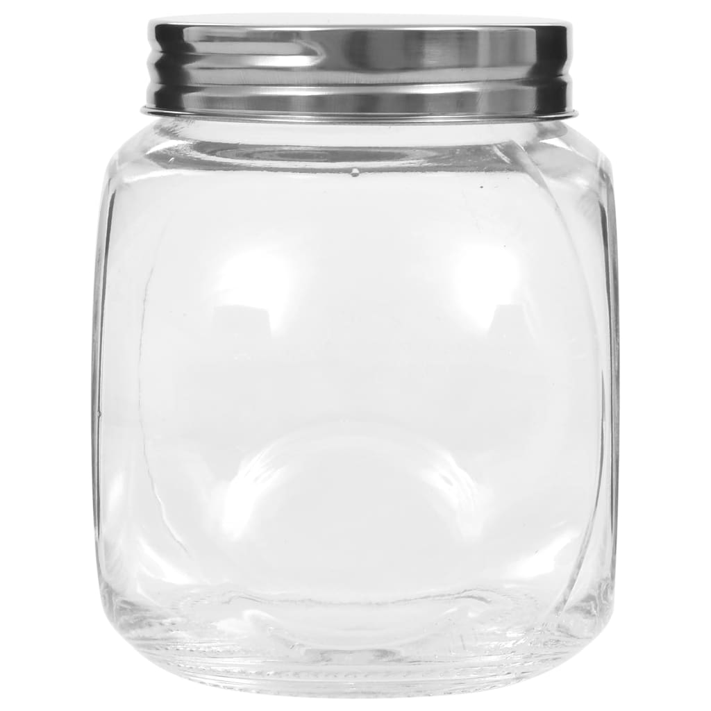 Candy Jars 6 pcs 10.5x8x10.3 cm 480 ml