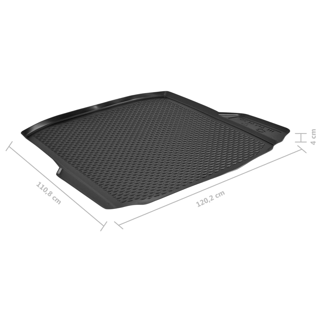 Car Boot Mat for Skoda Octavia III Liftback (2013-) Rubber