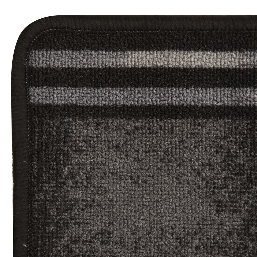 Carpet Runner Gel Backing Black 67x300 cm