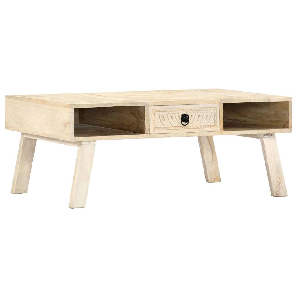 Coffee Table 100x60x40 cm Solid Mango Wood