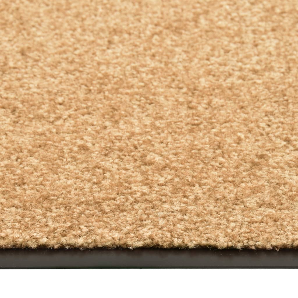 Doormat Washable Cream 40x60 cm