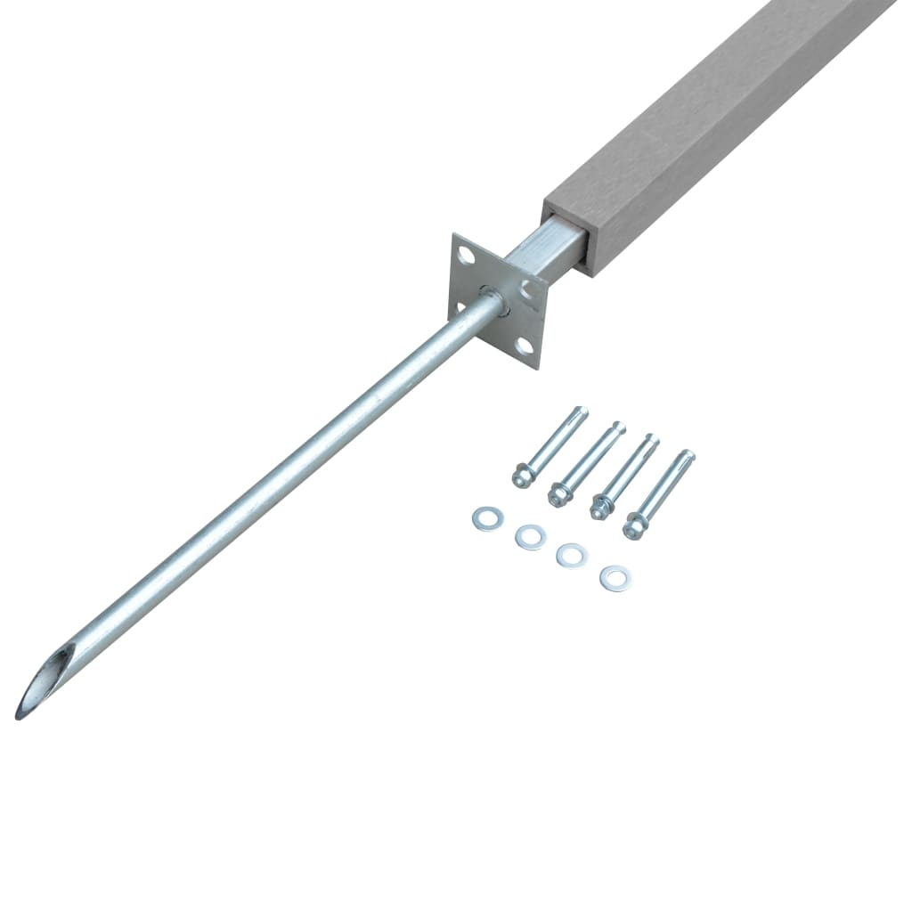 Fence Panel with 2 Posts WPC 180x