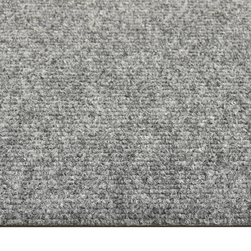 Floor Carpet Tiles 20 Pcs 5 M Light Grey   Floor Carpet Tiles 20 Pcs 5 M  Light Grey 437132 4 