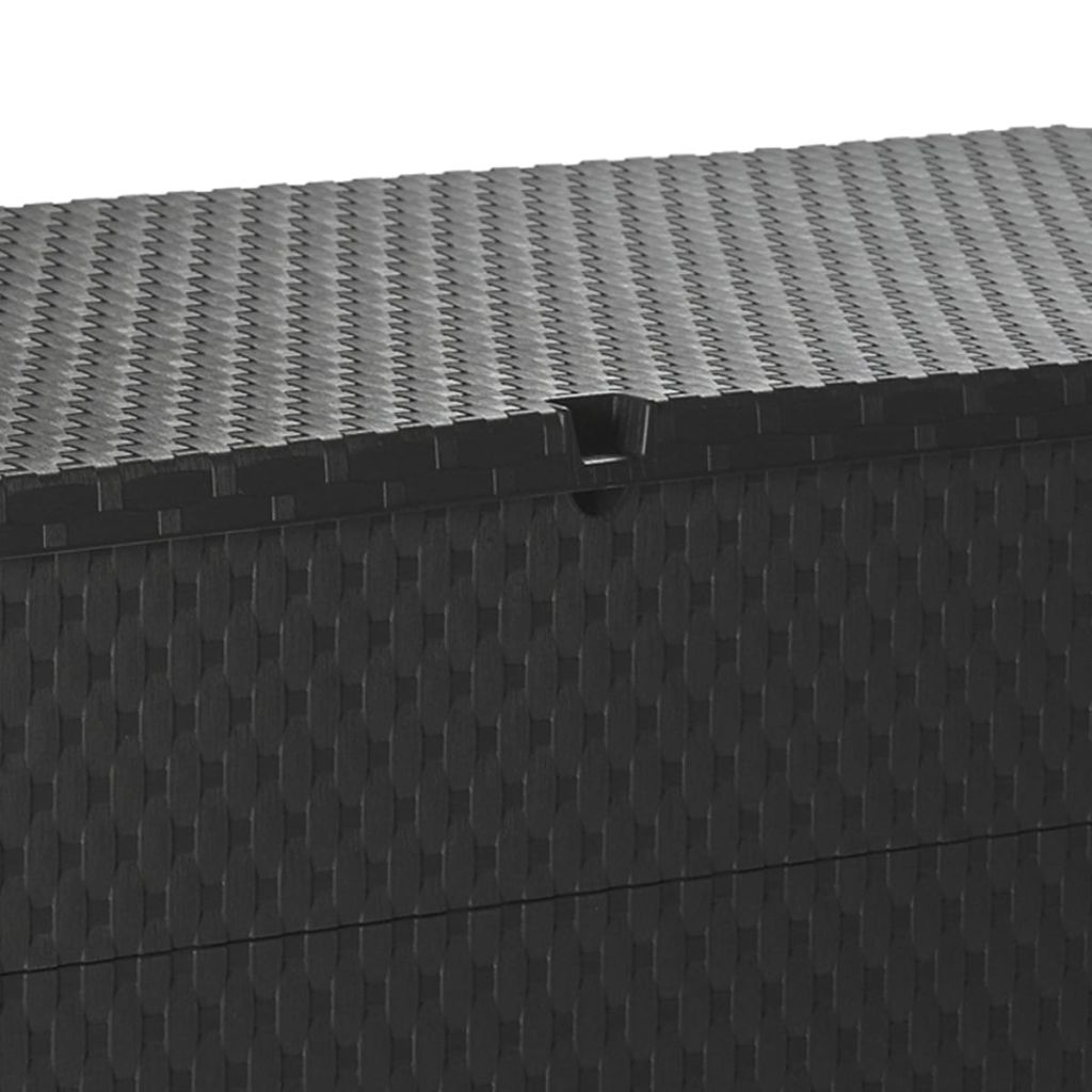 Garden Storage Box Anthracite 120x56x63 cm