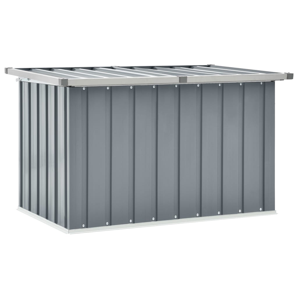 Garden Storage Box Grey 109x67x65 cm