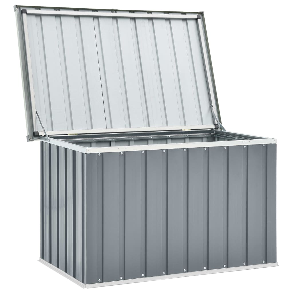 Garden Storage Box Grey 109x67x65 cm
