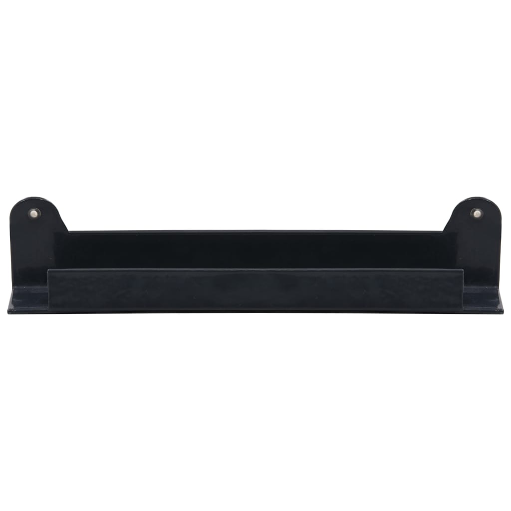 Gate Stop Angle Strike Plate Anthracite 310x40x37 mm
