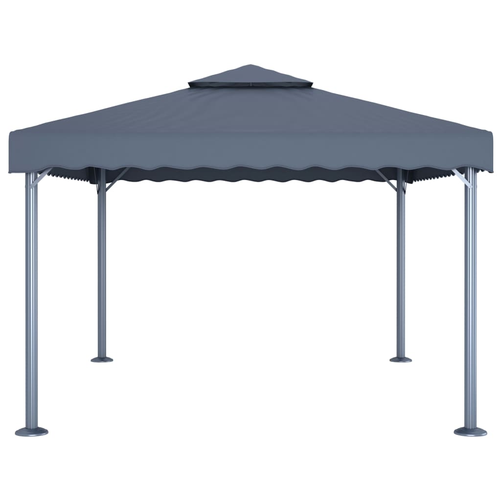 Gazebo 400x300 cm Anthracite Aluminium