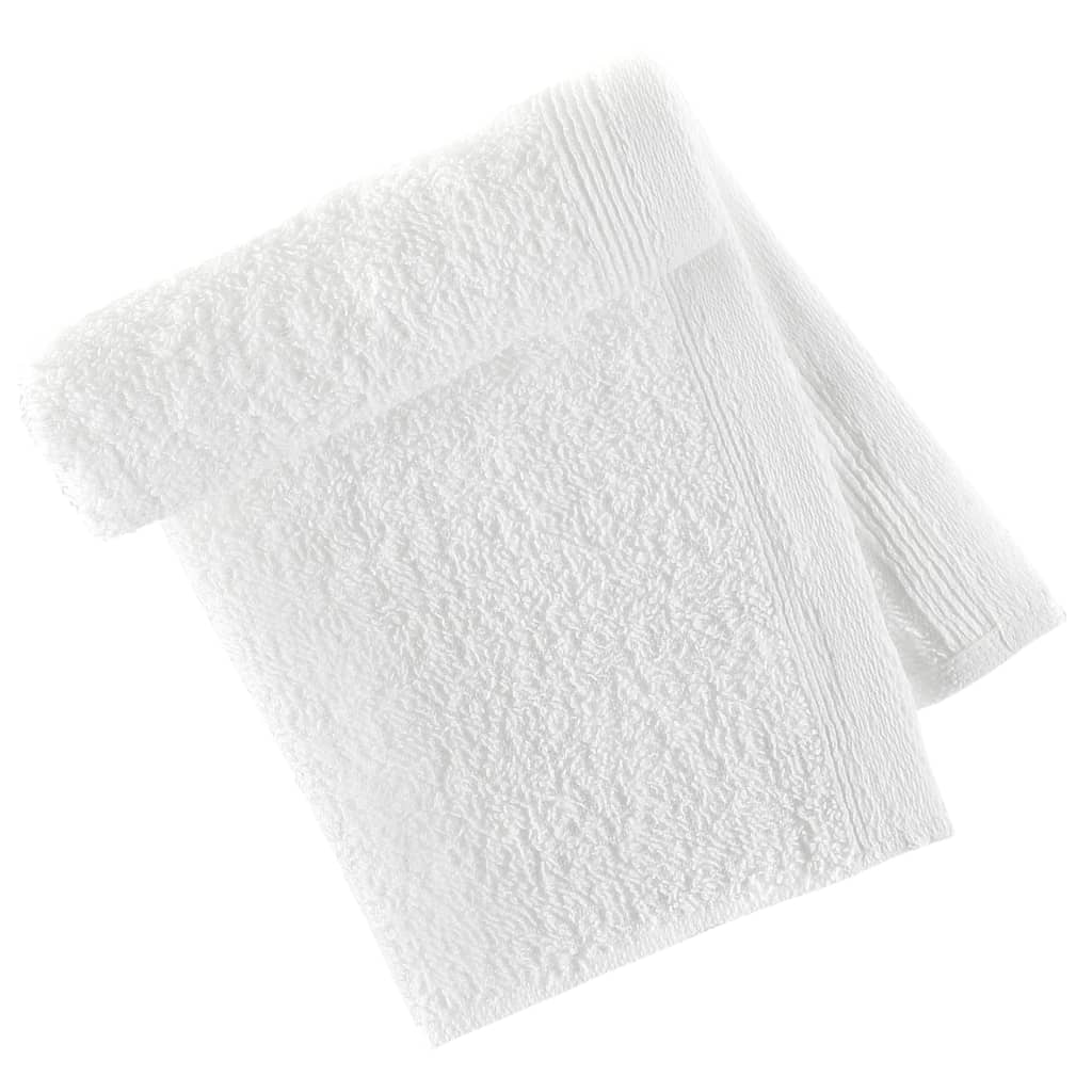 Guest Towels 10 pcs Cotton 450 gsm 30x50 cm White