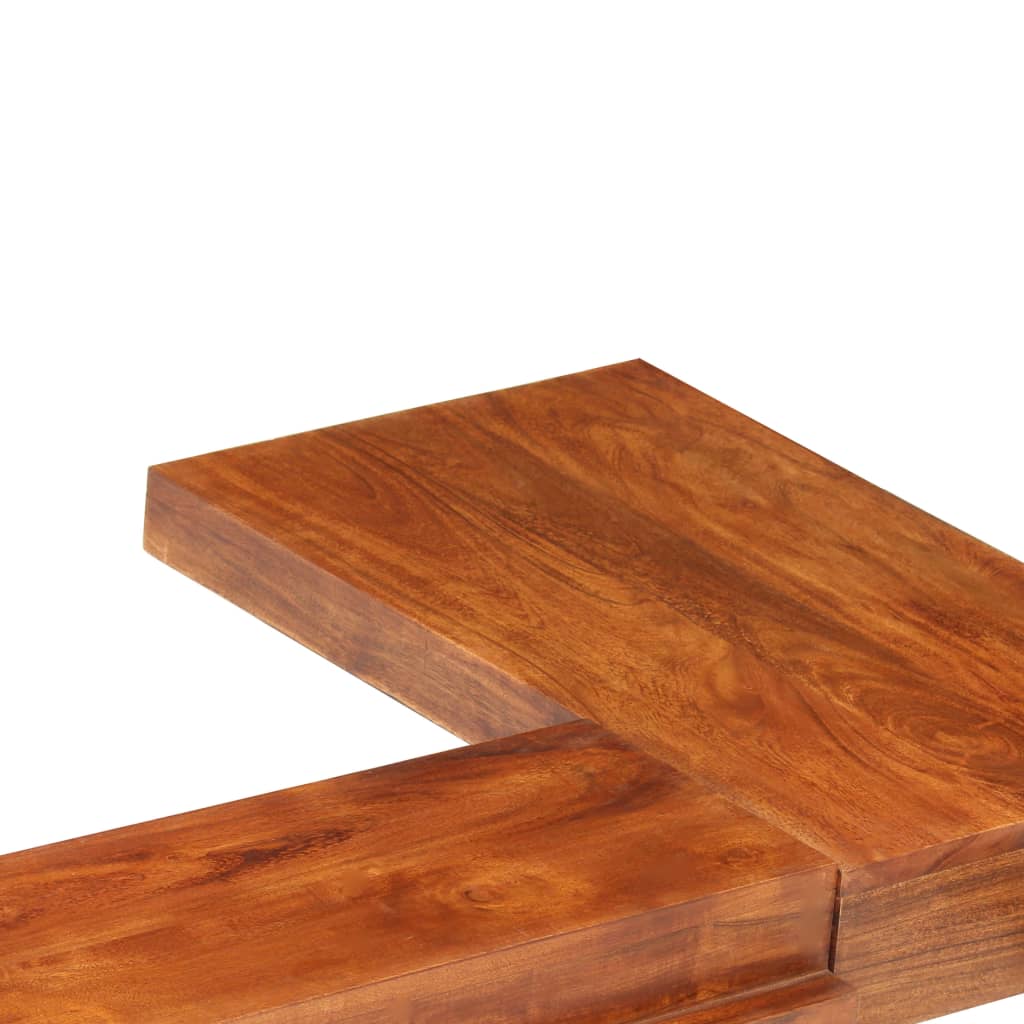Japanese Futon Bed Frame Solid Acacia Wood 120x200 cm