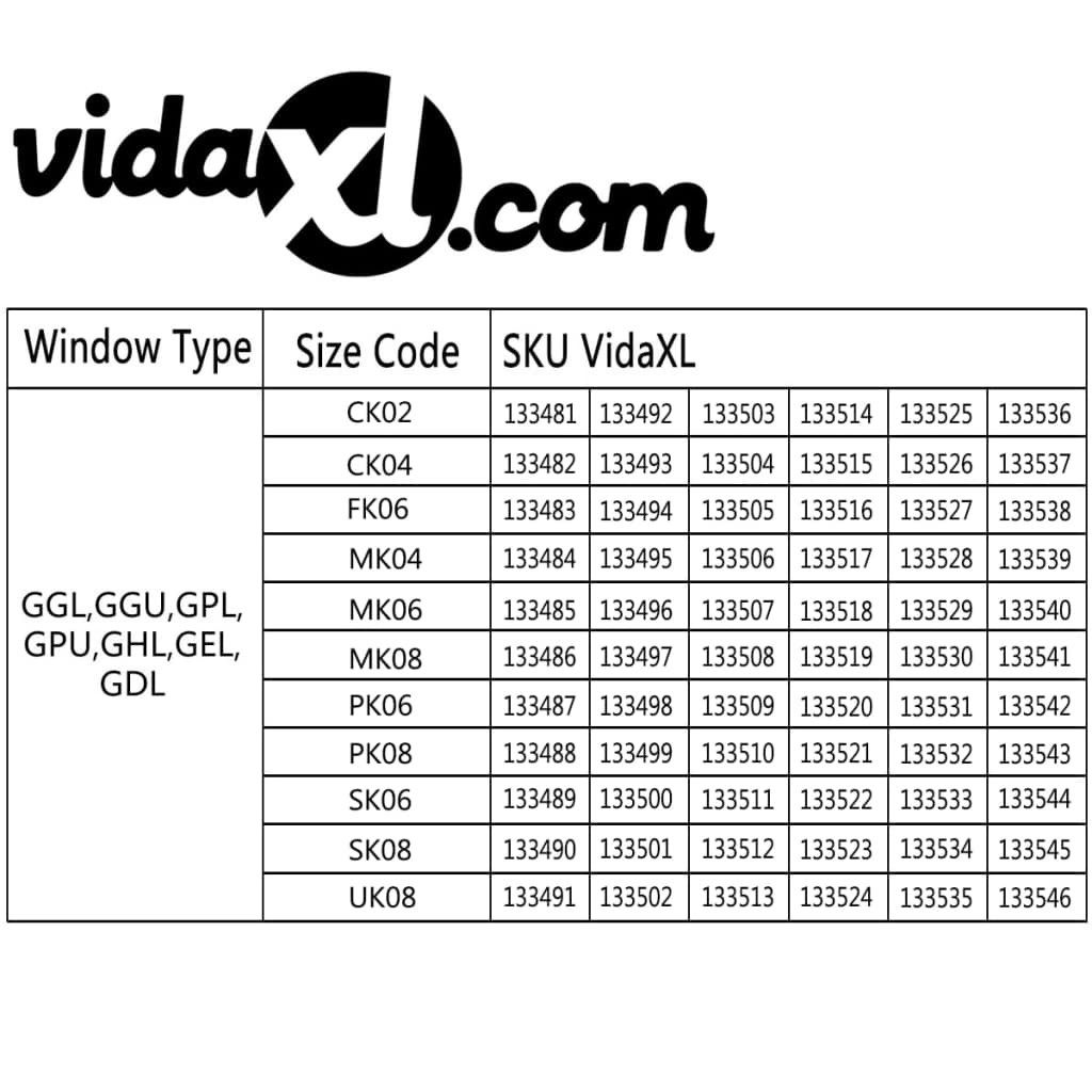 308 08 08. Vida XL.