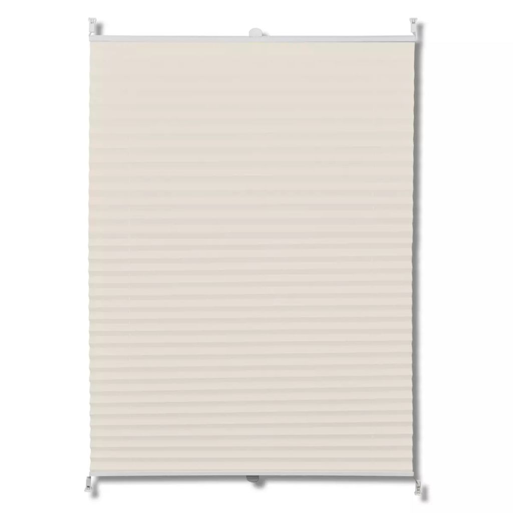 Plisse Blind 110x200cm Creme