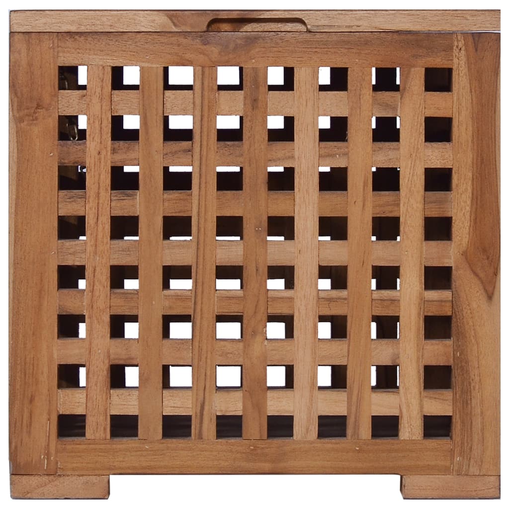 Rope Box 40x40x40 cm Solid Teak Wood