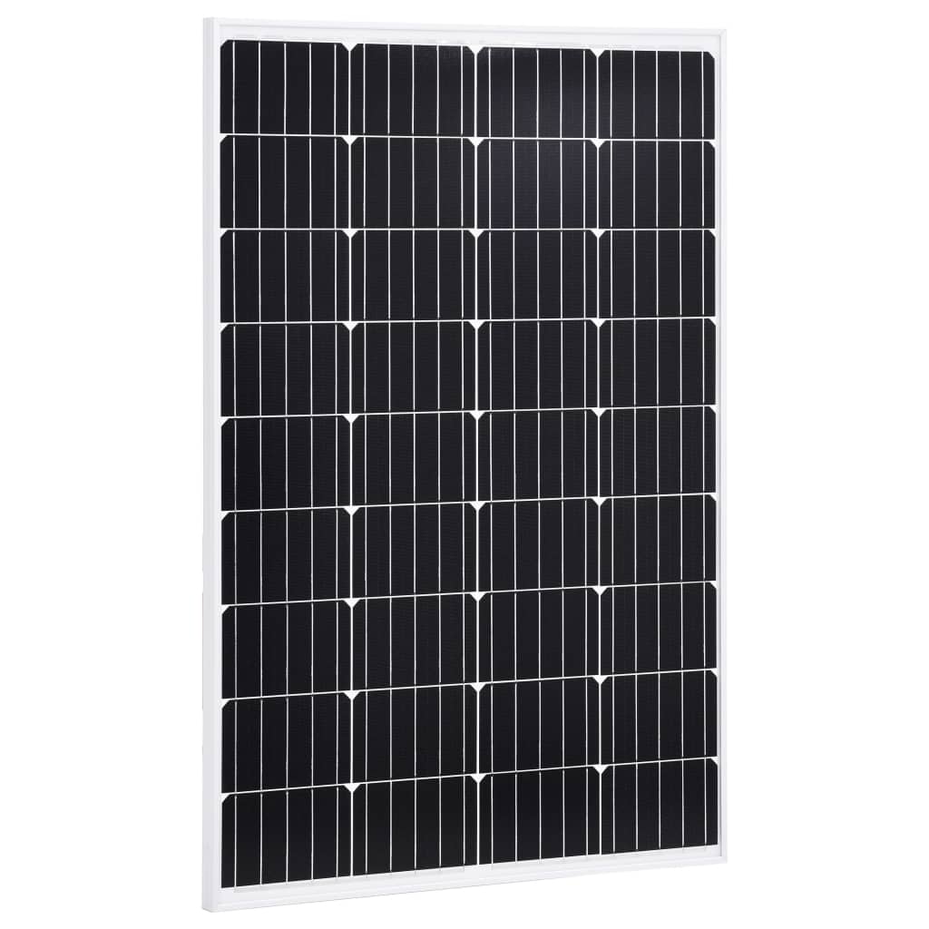 Solar Panel 120 W Monocrystalline Aluminium and Safety Glass