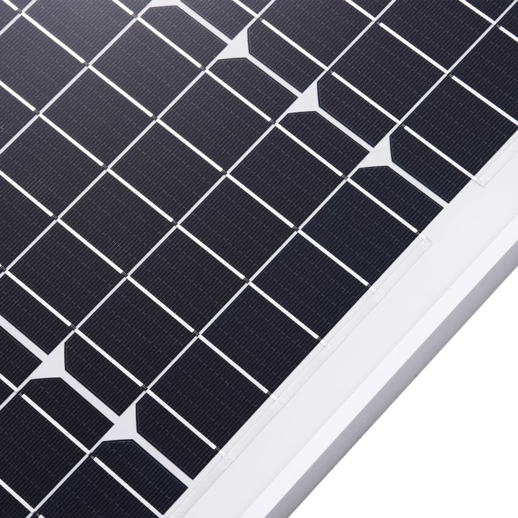 Solar Panel 120 W Monocrystalline Aluminium and Safety Glass