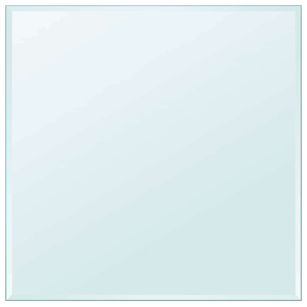 Table Top Tempered Glass Square 700x700 mm