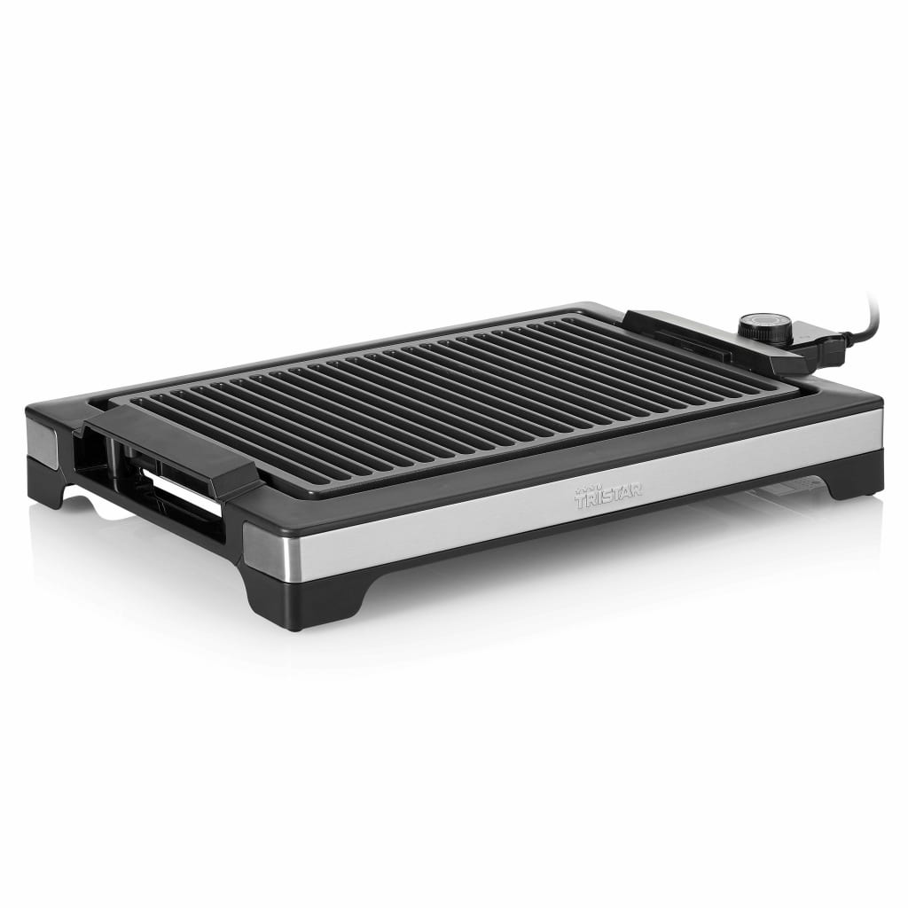 Tristar Griddle and Electric Barbecue 2000 W 37x25 cm Black