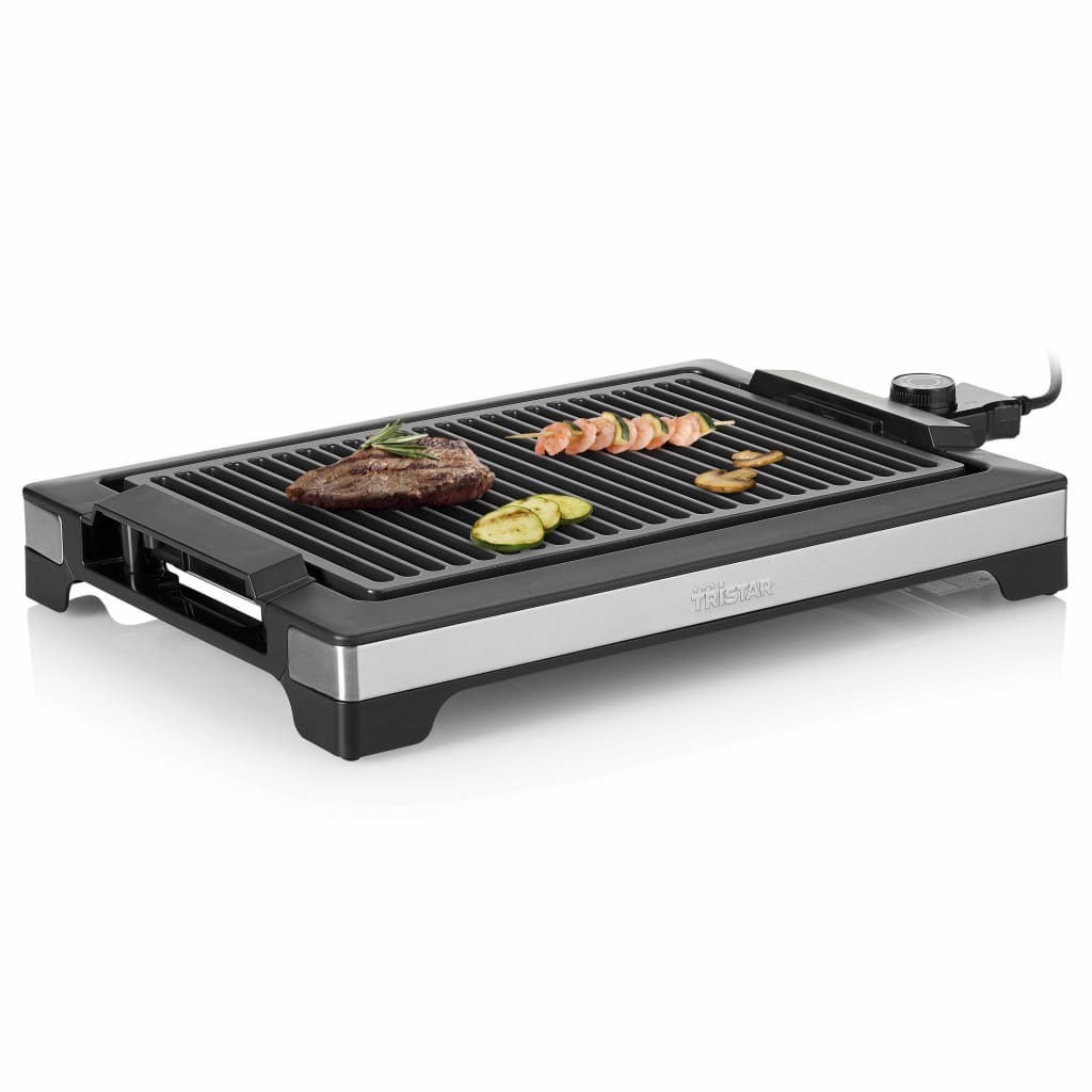 Tristar Griddle And Electric Barbecue 2000 W 37x25 Cm Black