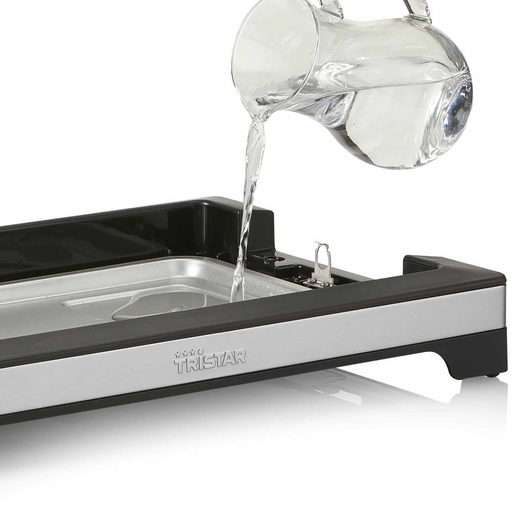 Tristar Griddle and Electric Barbecue 2000 W 37x25 cm Black