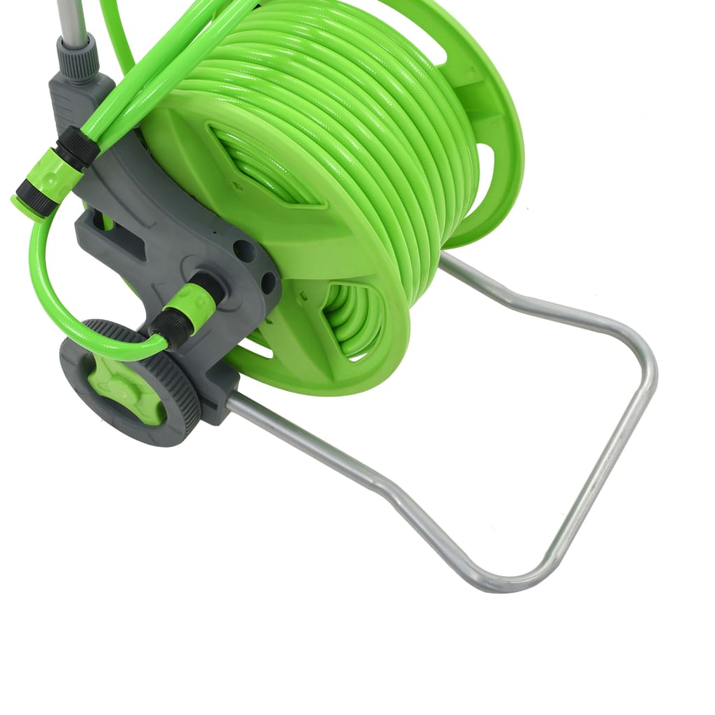 Water Hose Reel with Wheels 45+2 m