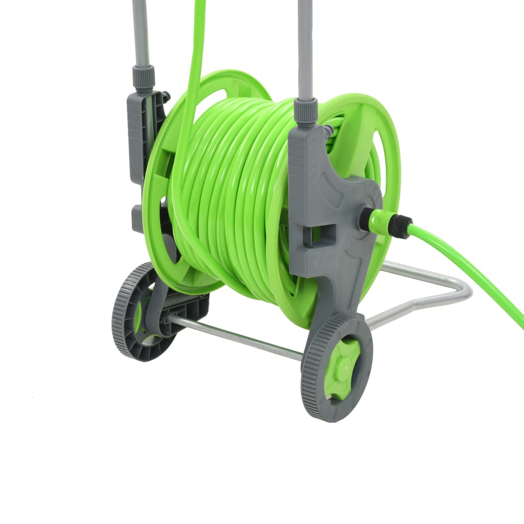 Water Hose Reel with Wheels 45+2 m