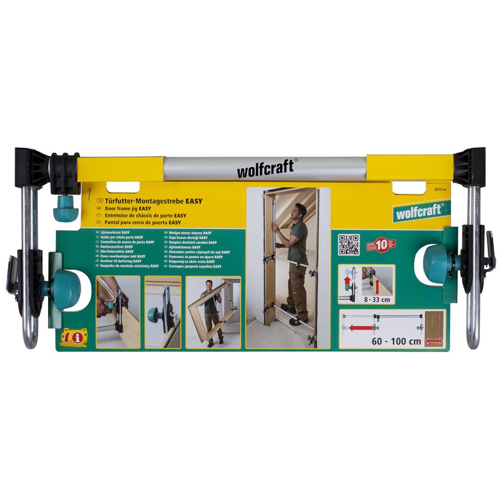 wolfcraft Doorframe Jig Easy 600-1000 mm 3675000